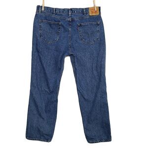Mens Levi's 550 Relaxed Fit Jeans Size 42X32 Blue Levi Strauss